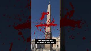 The Creepy Vatican Obelisk Explained shorts [upl. by Onaicul]