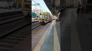 CSMT Local Train Arrival at chunabhatti Railways Station Mumbai [upl. by Sabir]