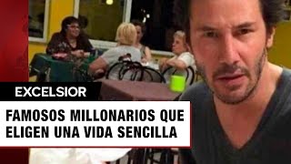 ¡Sencillamente millonarios Famosos alejados de las excentricidades que prefieren una vida tranquila [upl. by Denna255]