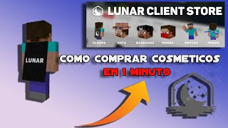 Cómo Obtener Cosméticos en LUNAR CLIENT [upl. by Moriah]