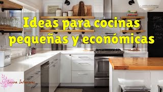 Cocinas Pequeñas con Gran Estilo Consejos para un Diseño Práctico y Elegante [upl. by Eisdnyl391]