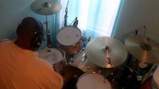 Gregory Tardy  As The Deer Drum Cover [upl. by Eltsyrc]