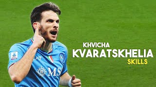 Khvicha Kvaratskhelia 2024 🔥 Beautiful Skills amp Goals Dribbling Assists [upl. by Ciccia]