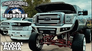 2024 THROWDOWN THOROUGHBRED DIESEL SHOW N SHINE DYNO [upl. by Ylloh837]