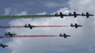 Frecce tricolori  San Benedetto del Tronto 4 giugno 2023 [upl. by Ennaeerb504]