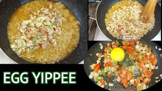 Egg Yippee Noodles Recipe  How to Make Yippee Egg Noodles  Yippee Masala Noodles With Egg [upl. by Ane]