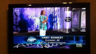 American Idol Jimmy Kennedy Hilarious audition [upl. by Villada798]