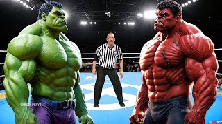 HULK VS RED HULK  EPIC BATTLE [upl. by Adnohsak201]