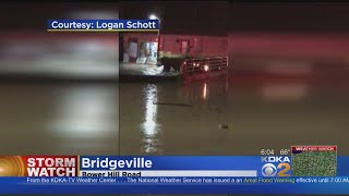 Bridgeville Cleaning Up After Storms Cause Severe Flooding [upl. by Delia]