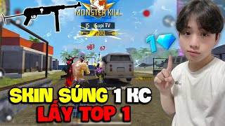 Supi Sử Dụng Skin Súng Trị Giá 1 KC Lấy Top 1 [upl. by Atekal]