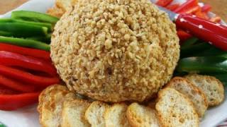 Festive Cheese Ball recipe [upl. by Eivi]