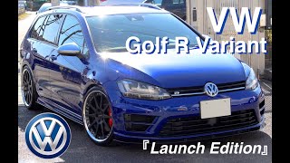 ニューワン ◆国内100台限定◆ VW ゴルフR ヴァリアント ローンチエディション GolfquotRquotvariant Launch Edition [upl. by Frazier]