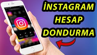 İNSTAGRAM HESAP DONDURMA İŞLEMİ NASIL YAPILIR  YENİ GÜNCEL 2024 [upl. by Eixam925]