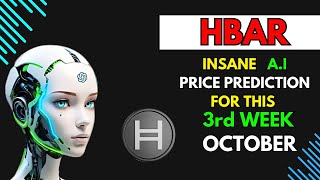 Crazy HEDERA HBAR Price Prediction for THIS WEEK by AI [upl. by Tomi]