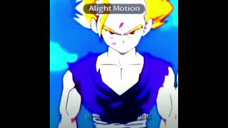 edit pedido gohan ssj2🔥lo hise por las vacaciones escolares en arg entretenimiento dragonball [upl. by Llennaj]