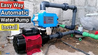 How To Work Automatic Water Pump Controller  How To Install Automatic Water Pump Controller [upl. by Maltz823]