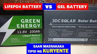 ANO ANG PINAGKAIBA SA GEL BATERY AT LIFEPO4 BATTERY [upl. by Mic]