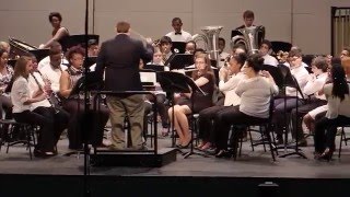 Clinton High School Band  Pevensey Castle  Robert Sheldon [upl. by Ahseyt]