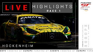 Quick Highlights  Race 1  Hockenheim  Fanatec GT World Challenge Powered by AWS 2024 [upl. by Vivyanne]