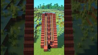 Minecraft Redstone Ideas  Roller Coaster Ride minecraft minecraftbuildingtutorial [upl. by Faires]