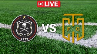 Cape Town City FC Vs Orlando Pirates South Africa Premier Soccer League football match Live 2024 [upl. by Spracklen319]