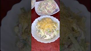 Korolevskiy salat рецепты foodblog uzbekfood mazzali salatlar салаты [upl. by Studnia]