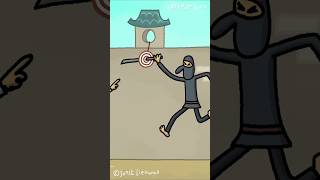 Ninja technique 😲shorts cartoon funny gameplay animation cartoonbox [upl. by Chilton239]