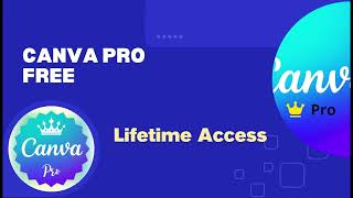 Free Canva Pro Access – Start Designing Now [upl. by Harve]