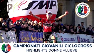 Campionati Italiani Giovanili Ciclocross 2023  Highlights Donne Allieve [upl. by Aluin]