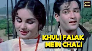 Khuli Falak Mein Chali Professor 1962  Kalpana Shammi Kapoor  Mohammad Rafi  Romantic Songs [upl. by Nnaarat69]