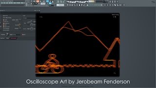 Jerobeam Fenderson  Oscilloscope Art [upl. by Tirza]