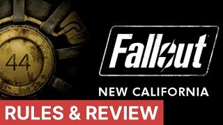 Fallout Board Game  New California Expansion  Rules Explained amp Review [upl. by Kaenel]