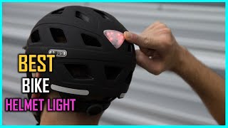 5 Best Bike Helmet Lights Review  Bicycle Helmet With Safety LedUltra Smart Helmet Light 2022 [upl. by Blayne914]