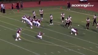 ScoringLive Campbell vs Farrington  Chad Silva 2pt conversion pass from Freedom Alualu [upl. by Anwahsit]