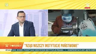 Michał Ossowski o sytuacji pracowników Poczty Polskiej quotRząd niszczy instytucje państwaquot [upl. by Borden]