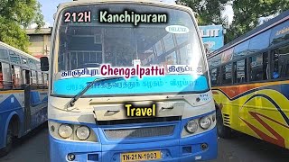 Kanchipuram  Chengalpattu Bus Travel  Onboard 212H Tirupati  Chengalpattu TNSTC Express [upl. by Annaert853]