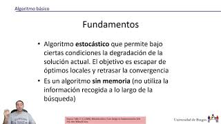 Recocido simulado 4 de 8 Algoritmo Básico I [upl. by Werby]