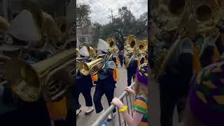 Southern University Marching Band Mardi Gras in New Orleans 2022 22022 [upl. by Natsud439]