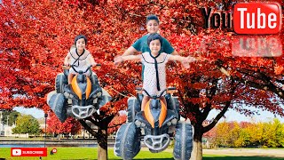 Jeep is back 😈  sanaya aur subhan ki jeep   ATV bike   kids ATV ride  atvbike vlog [upl. by Nicki689]