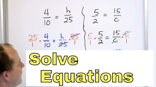 Solving Ratio amp Proportion Equations  635 [upl. by Anhaj185]