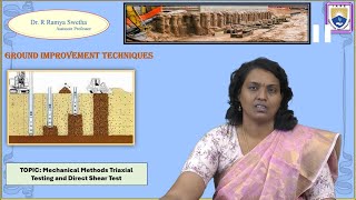 Mechanical Methods Triaxial Testing and Direct Shear Test by Dr R Ramya Swetha [upl. by Anirual]