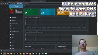 Installing Pi Hole on AWS EC2 Free Tier for DNS Adblocking [upl. by Ellinej]