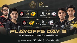 ENGLISH M3 Playoffs Day 8  MLBB World Championship 2021  Singapore [upl. by Shaya]