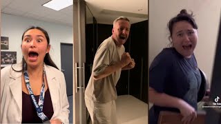 SCARE CAM Priceless Reactions😂238  Impossible Not To Laugh🤣🤣TikTok Honors [upl. by Enieledam]