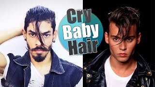 Johnny Depp Cry Baby  Hairstyle Tutorial [upl. by Leunad]