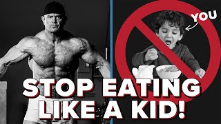 Want to Get Lean Stop Eating Like a Kid Ditch Junk Snacks amp Use These Instead [upl. by Ttebroc]