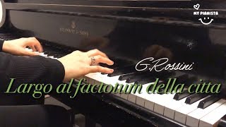 Largo al factotum della citta Figaro Piano accompaniment Opera karaoke [upl. by Oirotciv407]