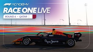 LIVE Race 1  Qatar 2024  F1 Academy [upl. by Ynamrej]