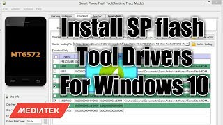 How To install Sp Flash Tool how to install sp flash tool in pc [upl. by Anilehcim]