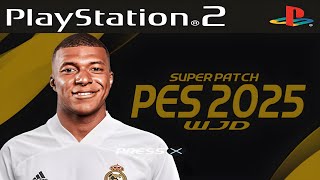 PES 2025 PS2 ISO ATUALIZADO EFOOTBALL DOWNLOAD GRÁTIS [upl. by Pubilis]